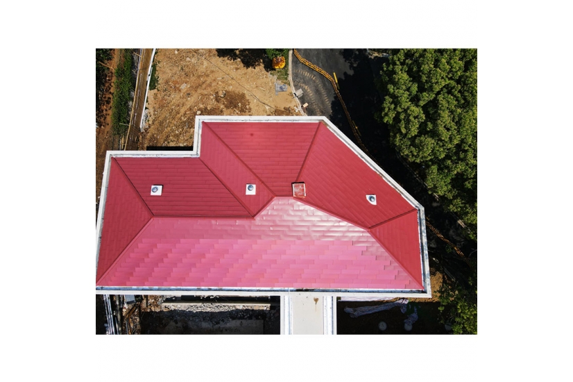 Siyopower 70W Red Flat Solar Roof Tile